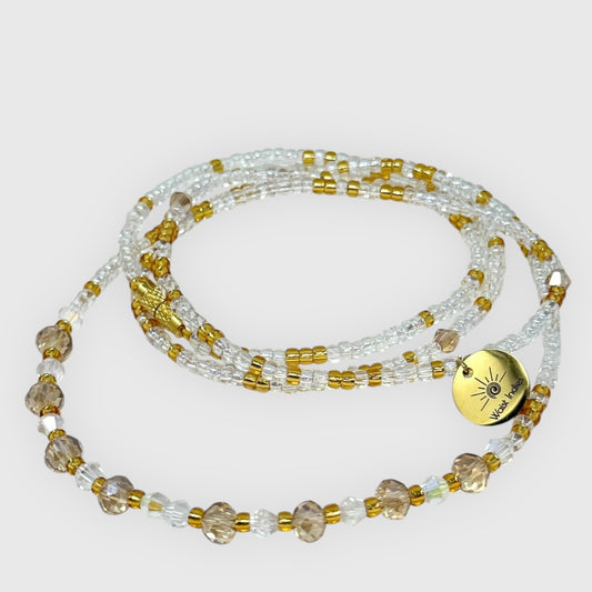 Central brillant transparent