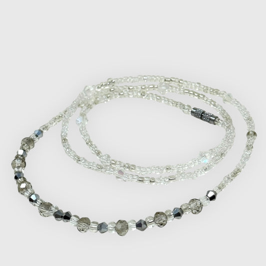 Central brillant argenté